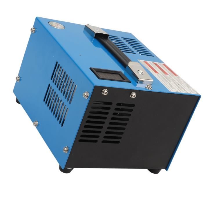 GX PUMP CS3 Compresseur D'air PCP, Arrêt Automatique, Sans Huile Filtre Separateur Deau Integre Alimente Par Voiture 12 V Cc Ou Maison 110 V Ac 4500 Psi30 Mpa Pompe De Compresseur De Reservoir