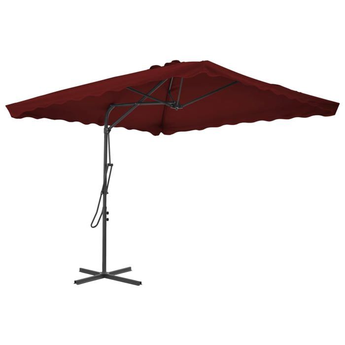 Parasol jardin vidaXL - vue 2