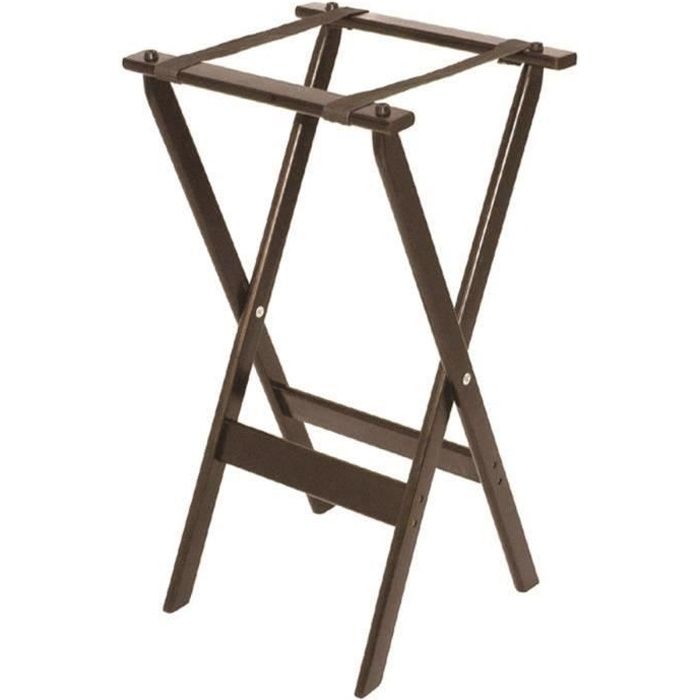 Porte-plateau Pliant en bois - 54 5 x 46 5 x 100 cm Porte-plateau Pliant en bois - 54 5 x 46 5 x 100 cm