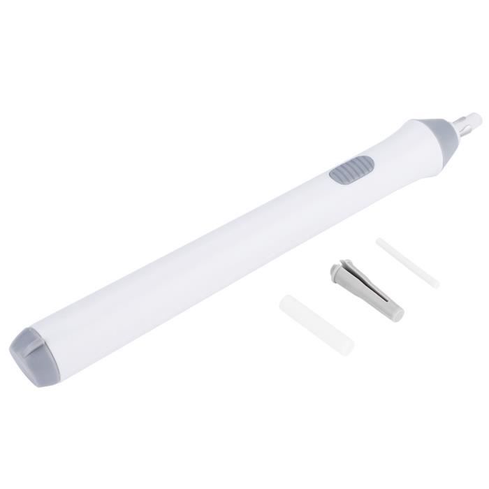 HURRISE Gomme à Piles Gomme électrique à Faible Bruit Rechargeable 2