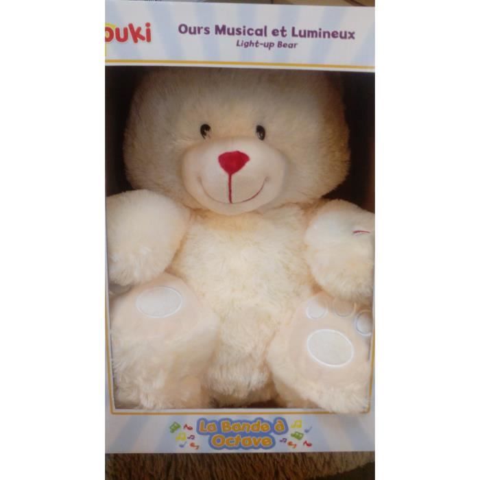 Ours en Peluche Lumineux et Musical