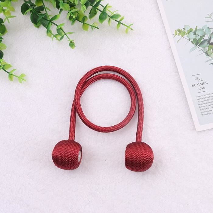 1Pc Résine Boule Magnétique Rideau Boucle Clip Tieback embrasses support Home Decor