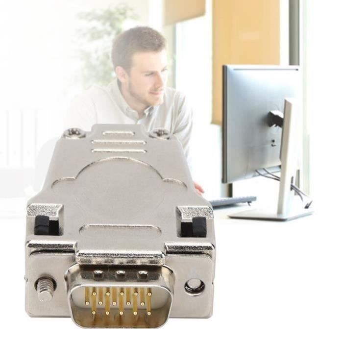 Oiyagai DB15 D-SUB Femelle Avec Écrou VGA3 + 9 15 Broches Port à 3