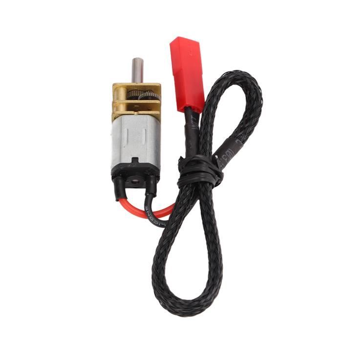 Moteur Réducteur DC 12V - Couple élevé, 5 Vitesses (15 à 200 Tr/min), Entièrement Métallique, Pour Projets DIY Et Industriels - 2
