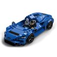 LEGO® 76902 Speed Champions McLaren Elva jouet voiture de course, objet de collection pour enfants de 7 ans et plus-1