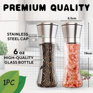 Moulin à Poivre & Sel En Bois Naturel - Élégance Et Saveur Au Quotidien - The Go