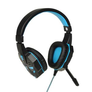 Casque Audio Stéréo Circum-Auriculaire Avec Contrôle Volume - Noir, Jack 3.5mm, Neuf