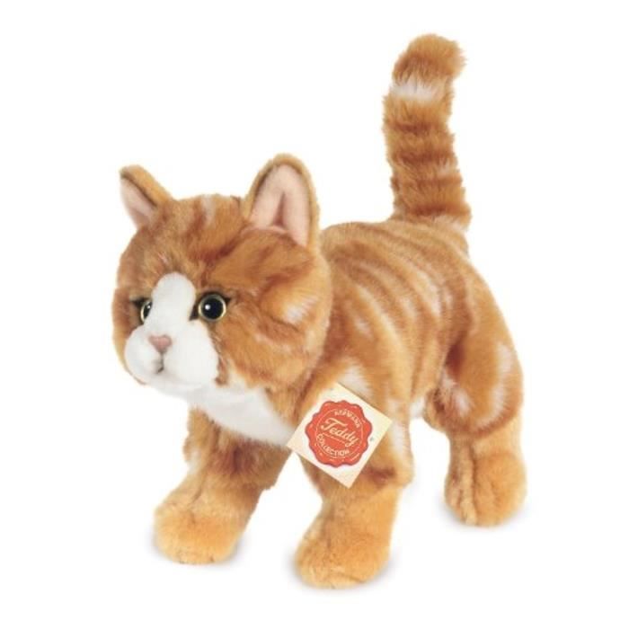 Peluche chat roux tigré online