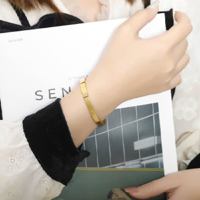Montre femme bracelet jonc ouvert shop