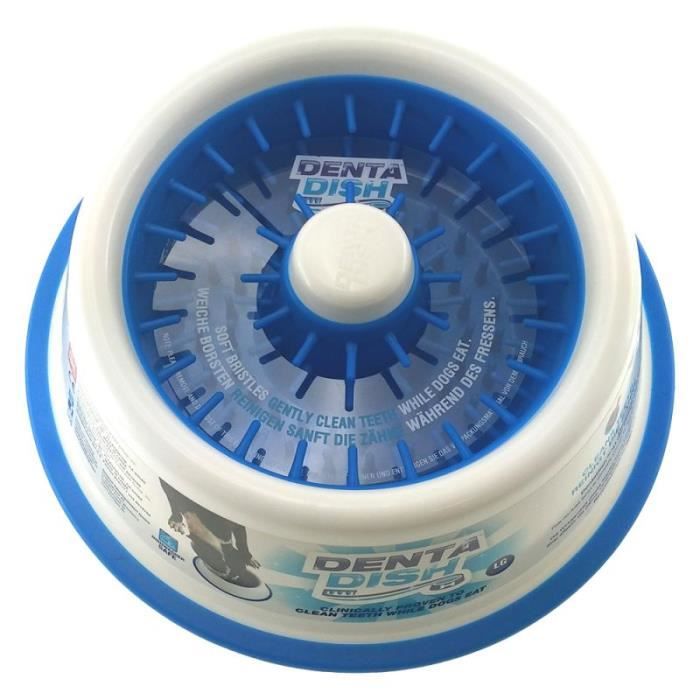 Gamelle Denta Dish pour chien lot de 2 capacit 480 mL 21 5