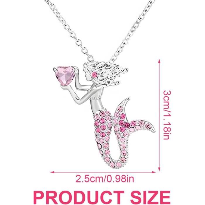 QEQSHQO Collier d'Amitié Meilleurs Amis avec Pendentif Chat Lune et Blanc, Collier BFF pour 2 Filles, Cadeaux pour Enfants et Sœurs