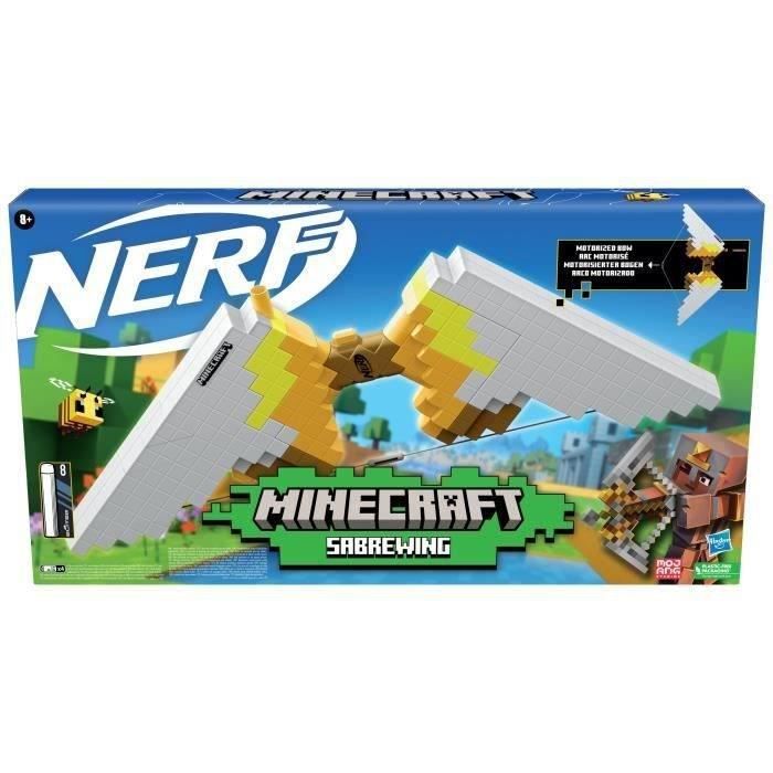 Foudroyeur à Fléchettes, épée Diamant Nerf Minecraft, Comprend 8 Flechettes N1 8 Ans Et Plus 1501993p