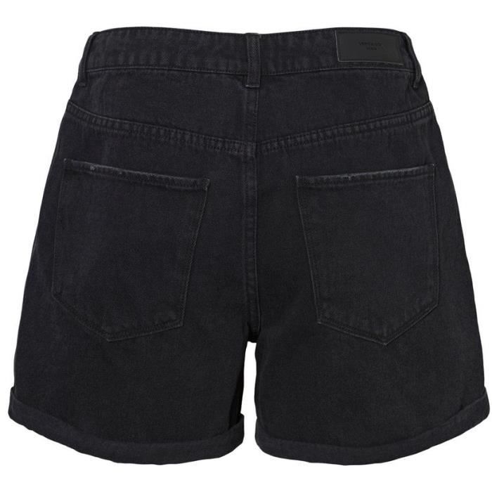 Bermuda jean noir hotsell femme