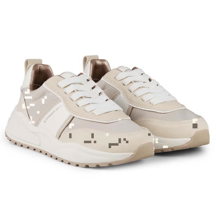 Baskets Femme Alexander Smith Eco-Dover Beige - Cdiscount Chaussures