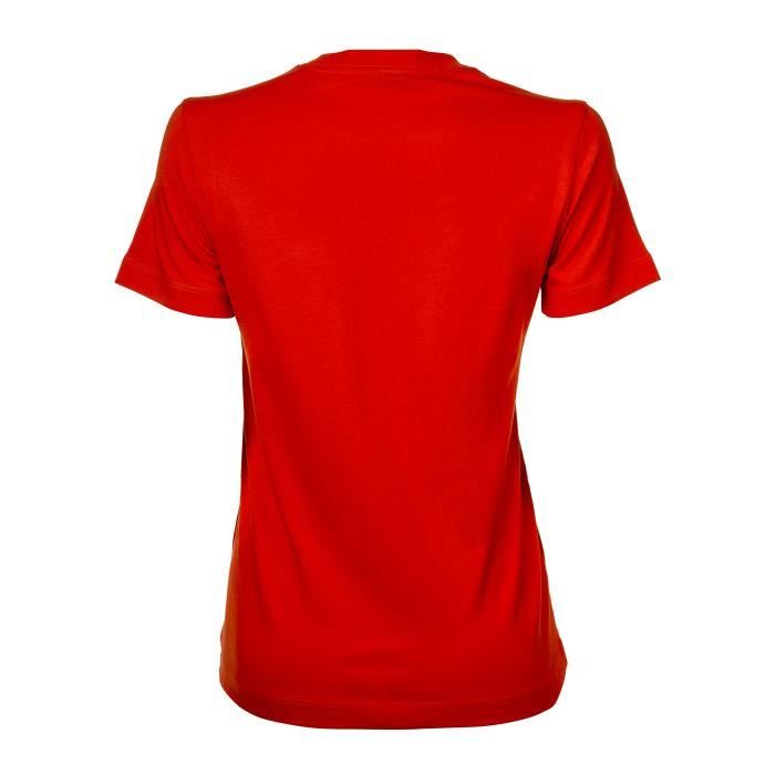T shirt champion rouge femme top