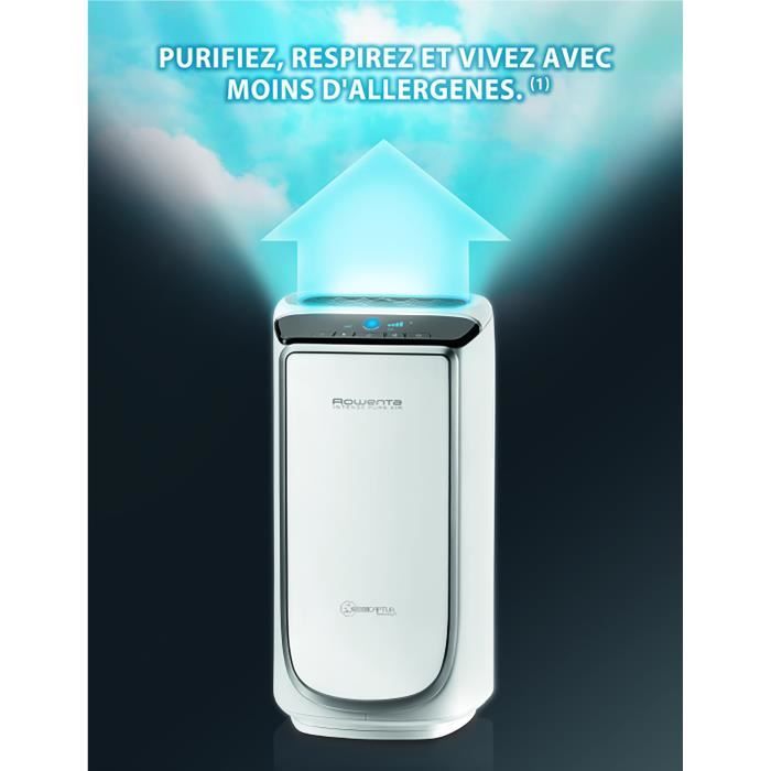 Purificateur d'air ROWENTA Intense Pure Air Bedroom - Technologie  NanoCaptur - 4 niveaux de filtration - Cdiscount Bricolage