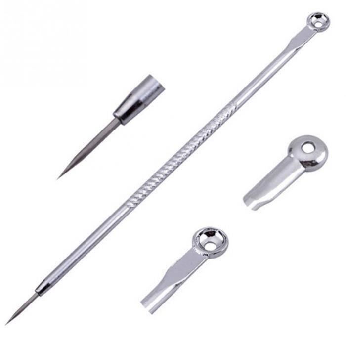 Extracteur De Points Noirs Tire-comédon - Longueur 11 Cm, Unisexe, Neuf Sous Blister