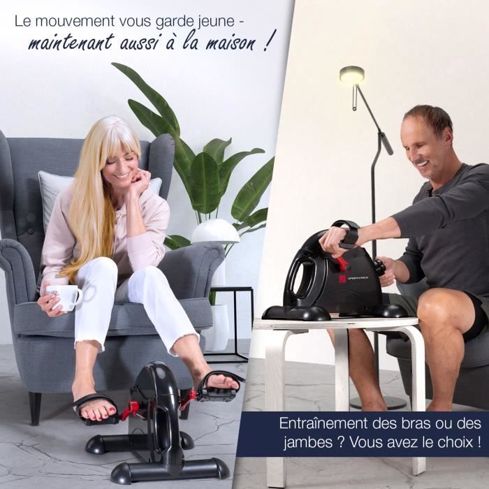 Sportstech Mini Bike Fitness App Entra neurs pour les jambes