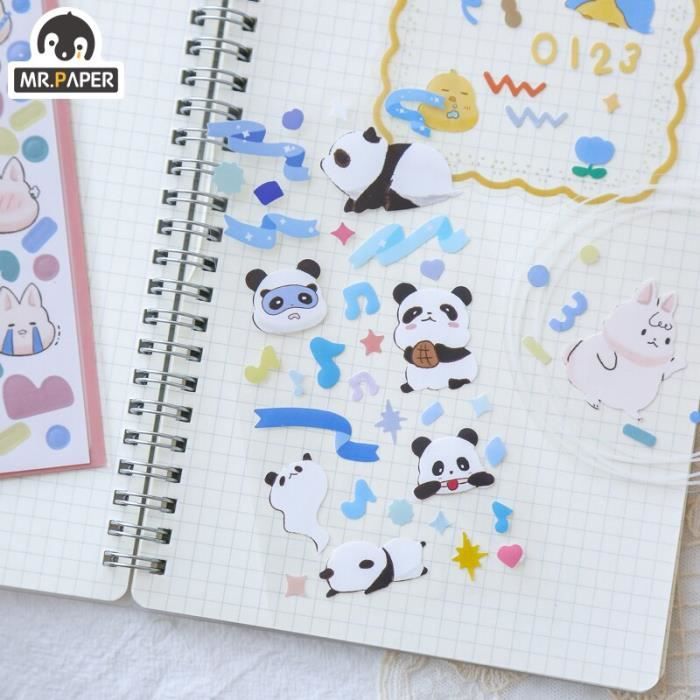 10 Onglets Mensuels Auto-adhésifs Pour Planificateur - Papier Multicolore, 11x8.8 Cm, Repositionnables, Pour Agenda, Bullet Journal, Organisation
