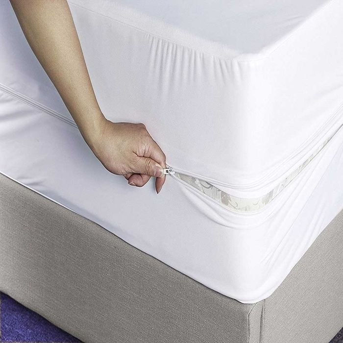 Housse De Matelas Anti-Acariens Evolon® 180x200 Cm – Protection Jusqu'à 25 Cm, Lavable 95°C, Fabriquée En Allemagne Pour Allergiques