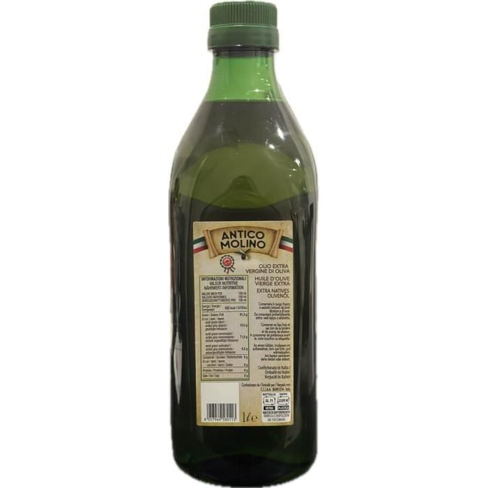 Huile d'olive extra vierge italienne - Carton de 12 bouteilles d'1 litre -  Cdiscount Au quotidien