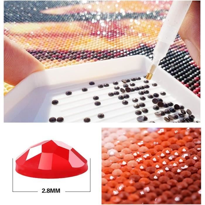 Bimkole 5D Diamond Painting DIY Kits, Peinture D'art Broderie Diamant