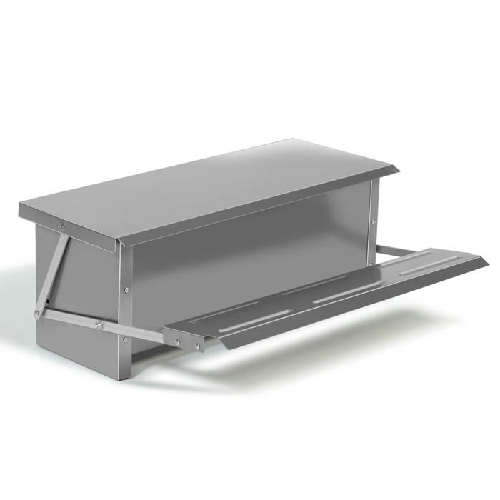 Mangeoire pour volailles et poules distributeur de graines de 32 cm Mangeoire pour volailles et poules distributeur de graines de 32 cm