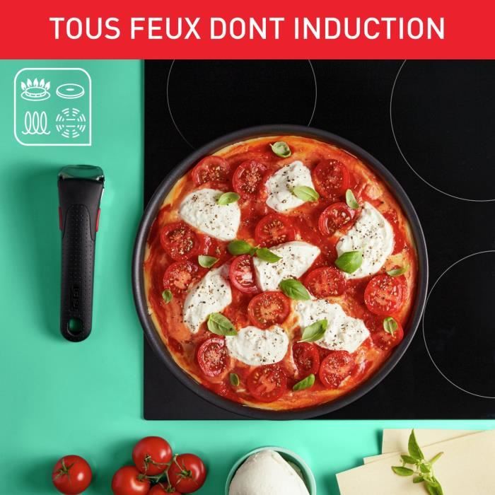 TEFAL INGENIO Batterie de cuisine 15 pcs, Induction, Revêtement  antiadhésif, Cuisson saine, Fabriqué en France, Daily Chef L7629902 -  Cdiscount Maison