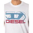 Diegor T-Shirt Graphique - Diesel - Homme - Blanc-3