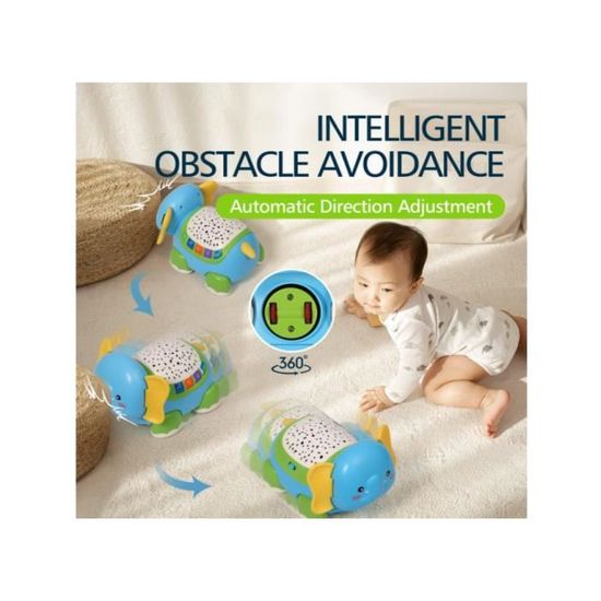 hahaland Jouet pour Bébé 1 an Jouet Montessori avec Musique et Lumières