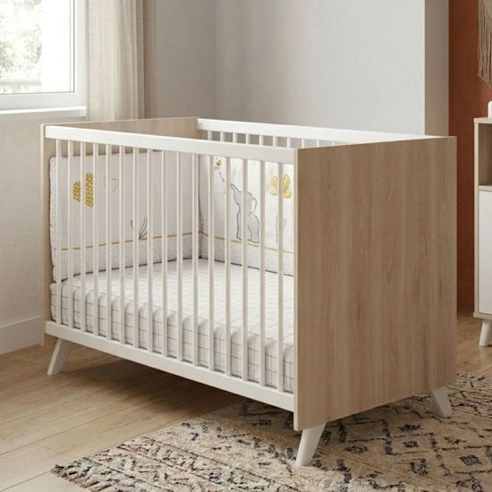 Babyprice Scandi Naturel Lit Bebe 1 X 60 Cdiscount Puericulture Eveil Bebe
