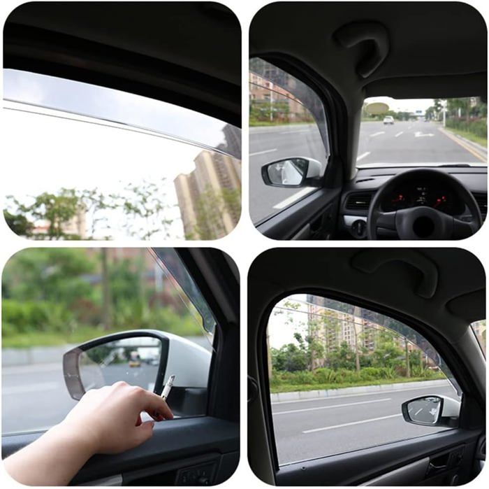 Deflecteur Auto DéFlecteurs d'air de Vent de Voiture pour Dodge Coolway, déflecteurs de ...