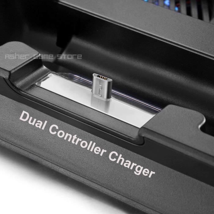 Achetez Console PS4 Chargeur de Support Vertical Ultra Mince Avec