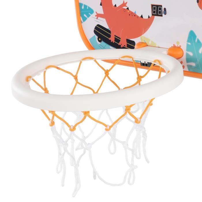 Panier De Basket Mural LIFEZEAL – 46x30,5 Cm – Anneau 23,5 Cm – Ballon Et Pompe Inclus – Pour Enfant Et Adulte – Intérieur/extérieur