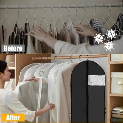 JLLEIZYZ Housse Vêtements Suspendue 90x30x50cm - Protection Imperméable Pour Garde-Robe