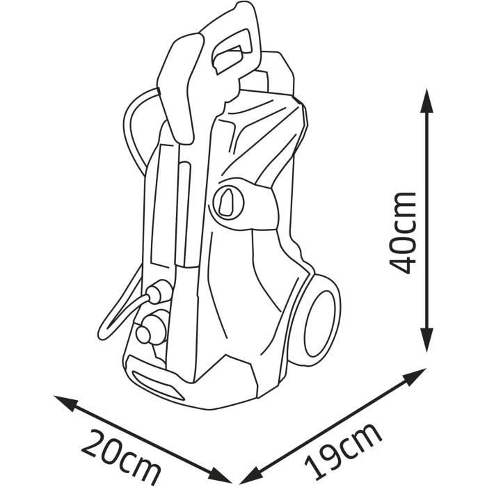 Smoby Kärcher Nettoyeur Haute Pression K4 Jouet – Réplique Parfaite, Raccord Tuyau D'Arrosage, Dès 3 Ans – Jaune