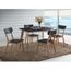 Ensemble Oslo Noir Table De Cuisine Et Salle A Manger Design Set