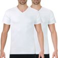 ATHENA Lot de 2 Tee-shirts  col V  Eco Pack Blanc HOMME-0