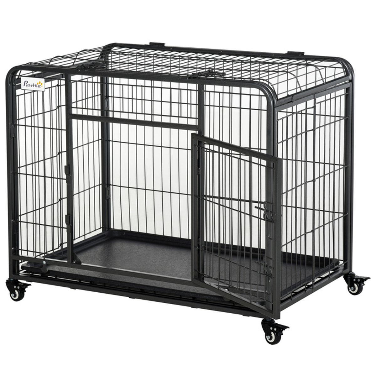 Godya Cage À Oiseaux Extérieure De Perroquet De Cage Portative De Transport Doiseau De Transport avec Deux Mangeoires pour De Petits Oiseaux 
