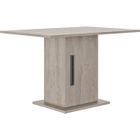 Table à manger - Boston - Rectangulaire - Pied fut - 6 personnes - L 120 x P 80 x H 76 cm - Gami
