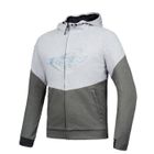 Blouson moto Ixon Touchdown - gris/bleu - L