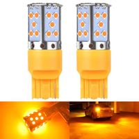 phares - feux,Amber Yellow-BA15S P21W 1156--Ampoules LED Canbus BAU15S PY21W S25 1156 BA15S P21W T20 7440 W21W WY21W, Canbus 3030 sa