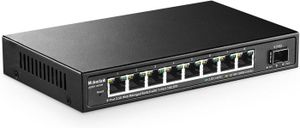 SWITCH - HUB ETHERNET  8 Port 2.5G Manged Ethernet Switch with 10G SFP, 8
