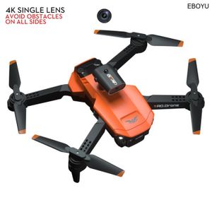 DRONE 4K One Cam Orange - Drone H106 RC avec 4 côtés pou