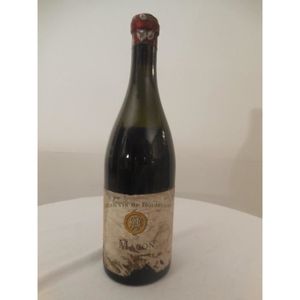 VIN ROUGE mâcon rouge 1921 - bourgogne france