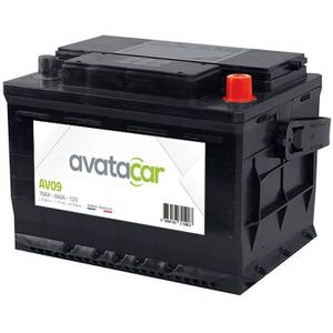 BATTERIE VÉHICULE Batterie Avatacar Avatacar AV09 70Ah 640A- 3666183