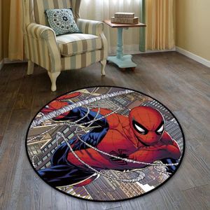 Doux Pour chambre d/'enfant Amacigana Tapis rond Spiderman The Avengers Motif Spiderman 13,160 cm