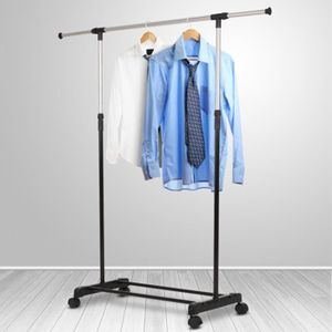 Porte-vêtements, 88x44x154cm, Fer/tissu/plastique Classique - Songmics