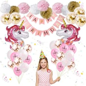 Kit Anniversaire Fille Licorne Cdiscount Kit Anniversaire Fille Licorne Cdiscount