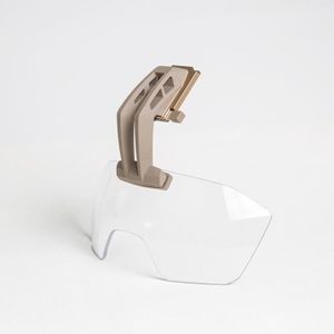 ACCESSOIRE CASQUE Lentille transparente DE - Visière de protection tactique pour casque, visière Anti buée, lentilles transpare